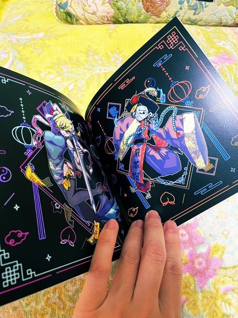 自創作キョンシー 本『喜喜×2 jiangshi's』