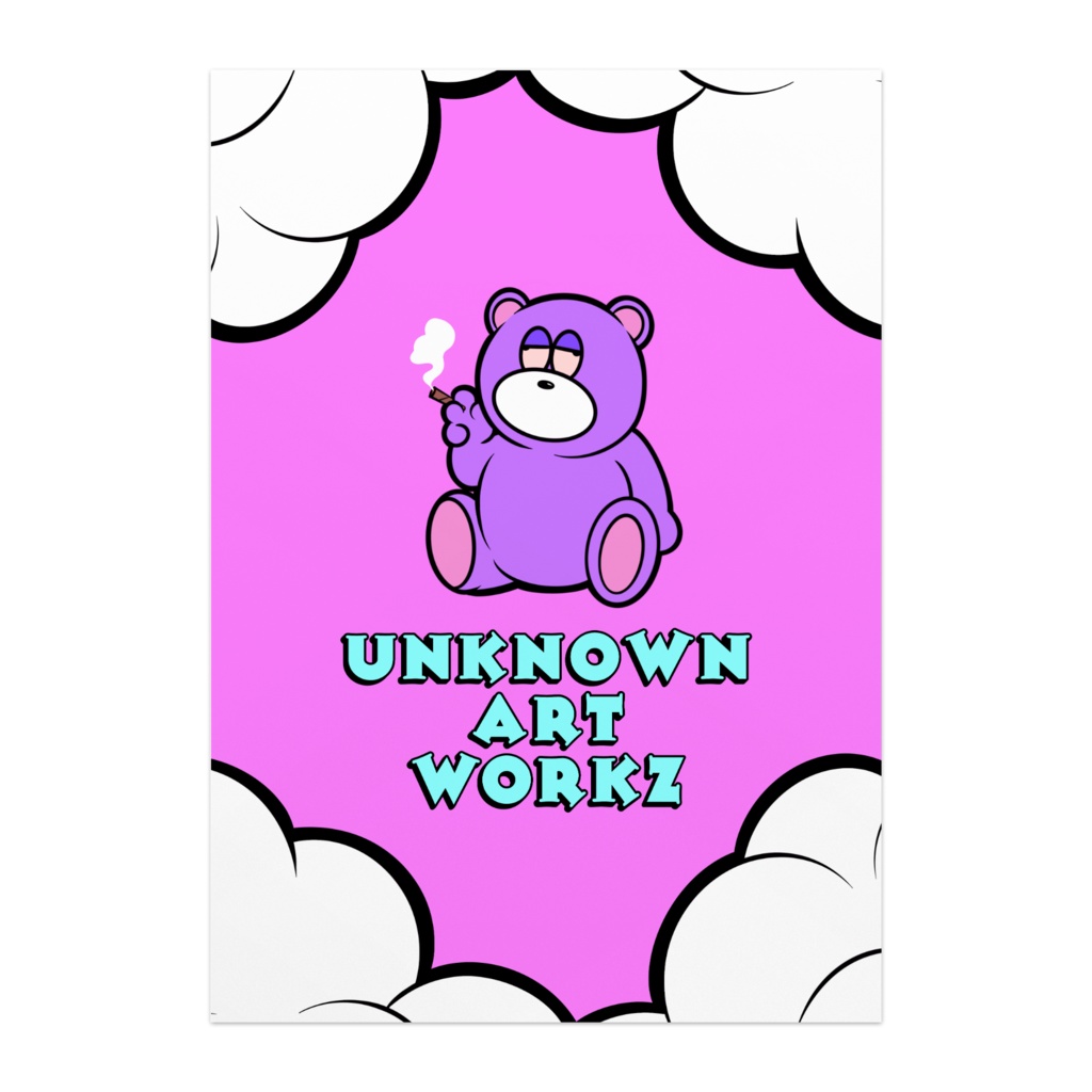 UNKNOWN ARTWORKZ cartoon print panel 