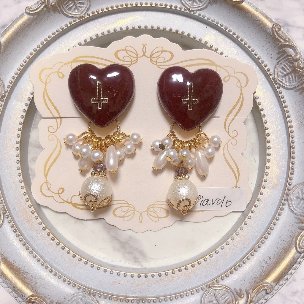 Obey Me! ディアボロ イメージイヤリング・ピアス