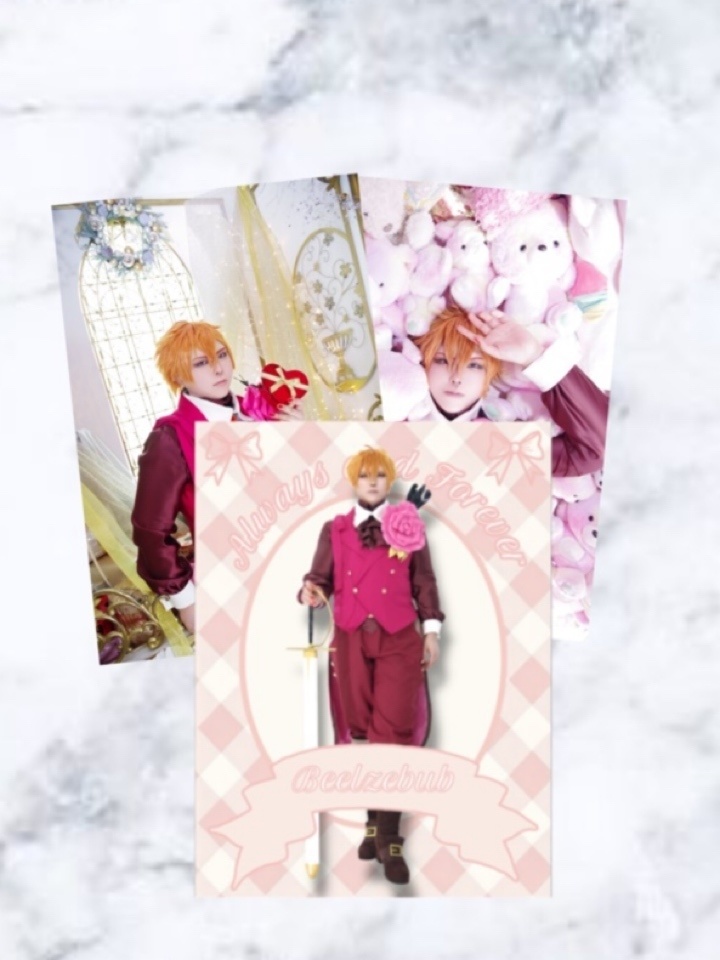 Obey Me! Beelzebub Cosplay Photo Book【XOXO】/ ブロマイド