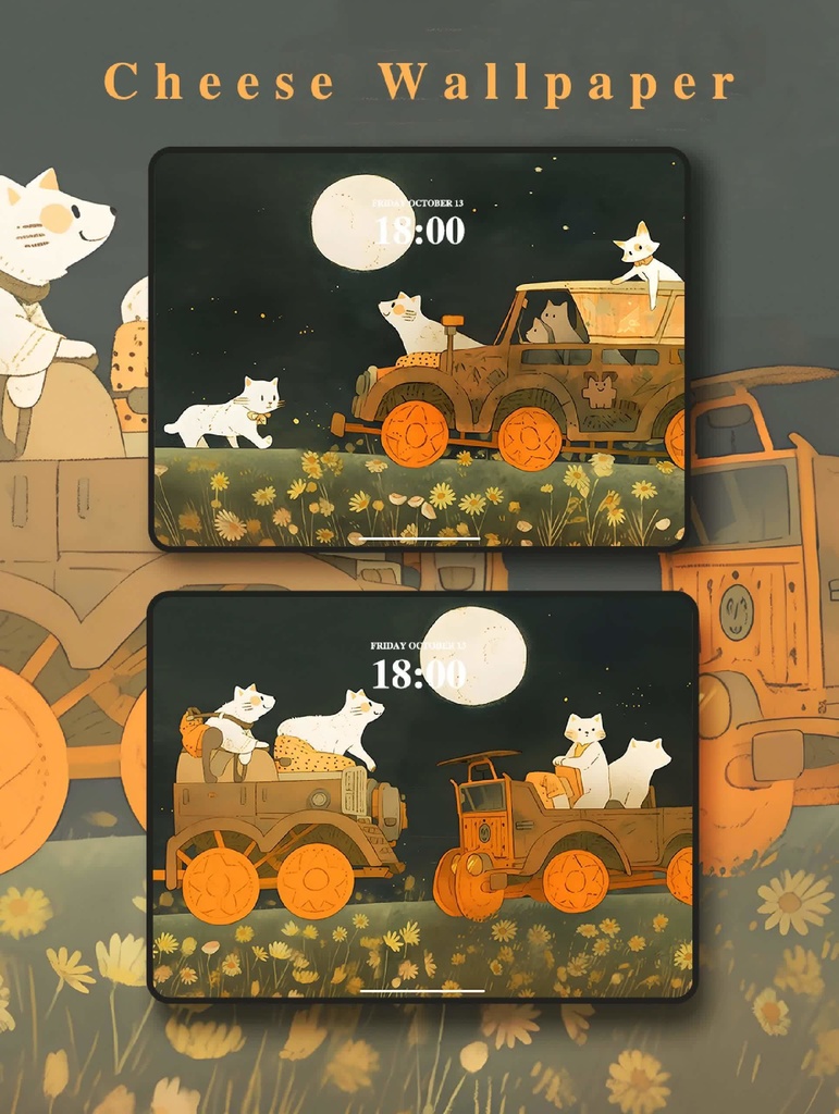 48-63.パソコン/iPad壁紙｜オズの魔法使い-家族農場