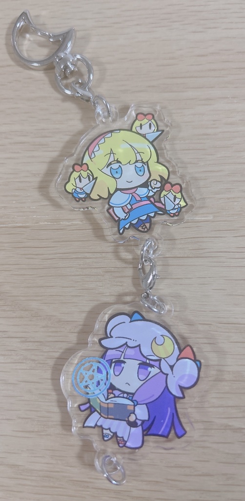 つながるキーホルダー/アリスとパチュリー