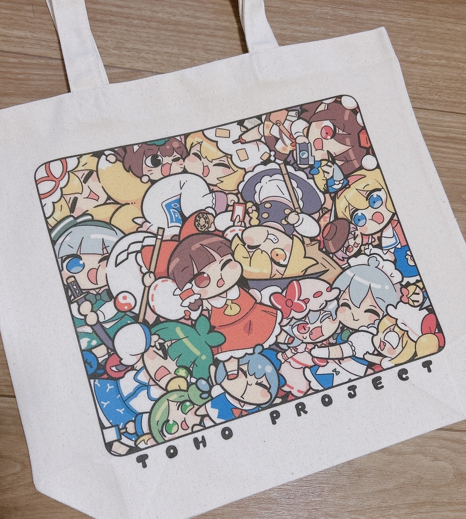 東方むぎゅっとトートバッグ