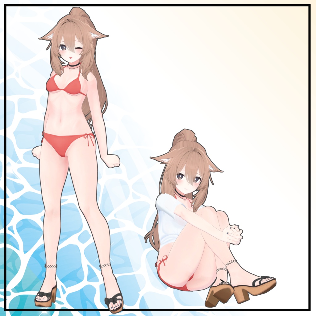 【桔梗専用】濡れ透けビキニ