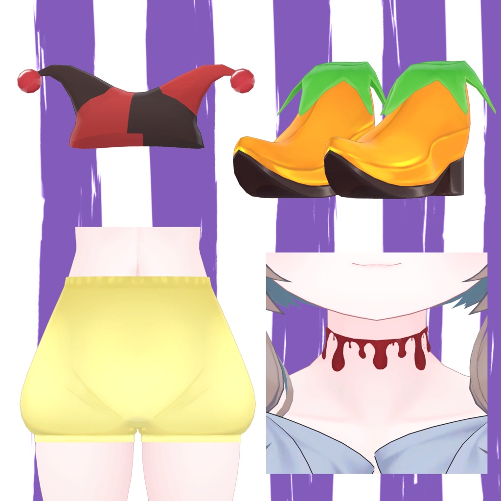 【真冬専用】ぱんぷきんピエロ