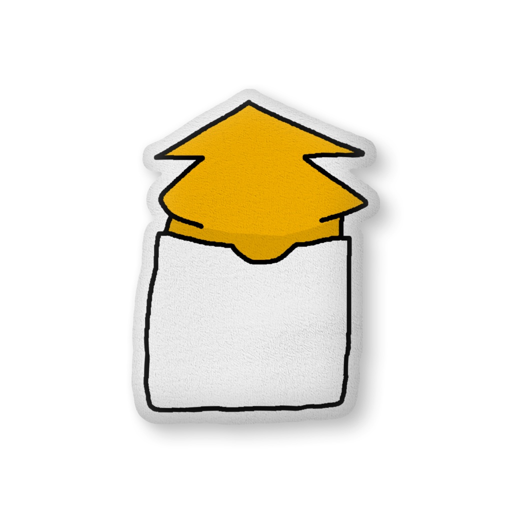 「DJ袋ばたそて」ふかふかクッション