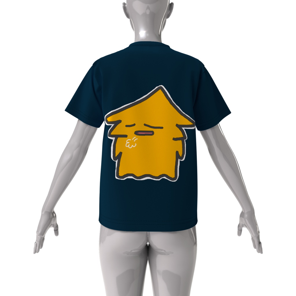 ゆるいばたそて シルエットT