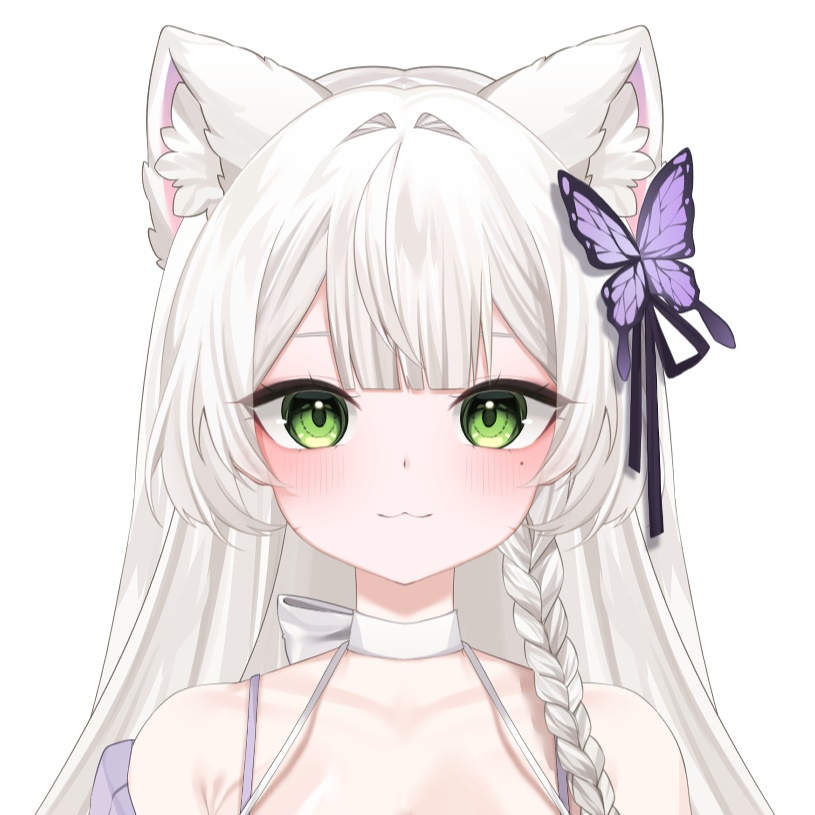 【限定一点 live2dモデル】かわいい蝶猫 model