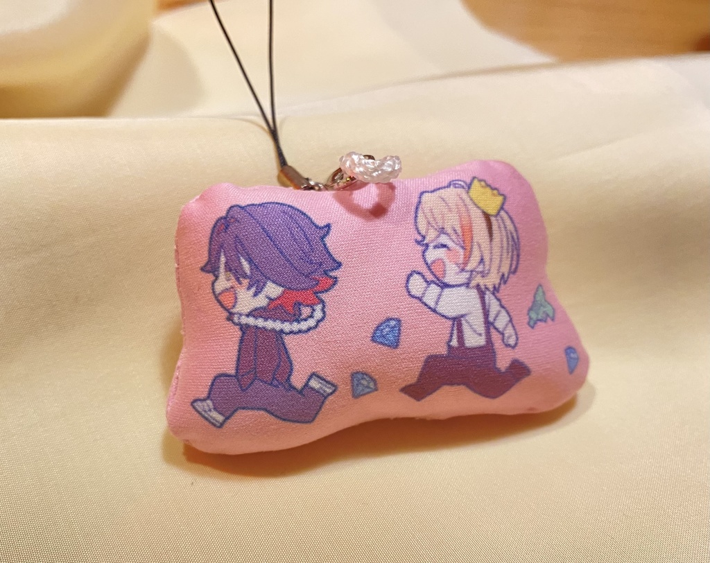 クッションキーホルダー