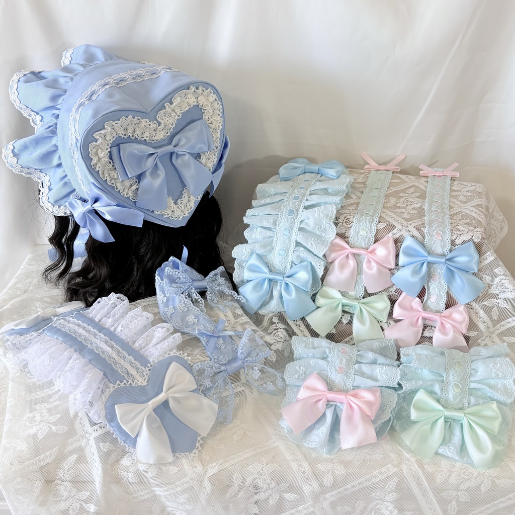 【SALE】お砂糖ヘッドドレス(スリム)