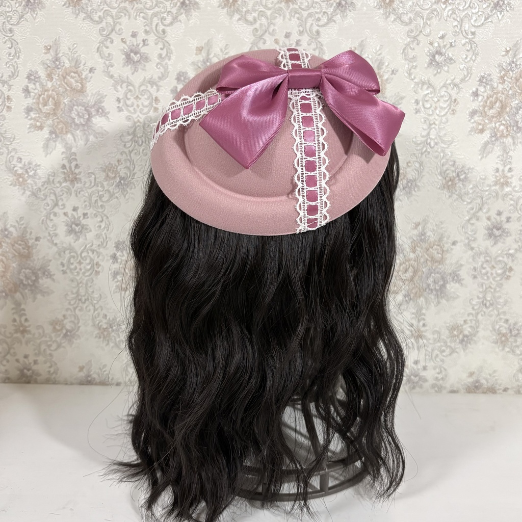 ダブルピンクカクテルハット(プレゼント)