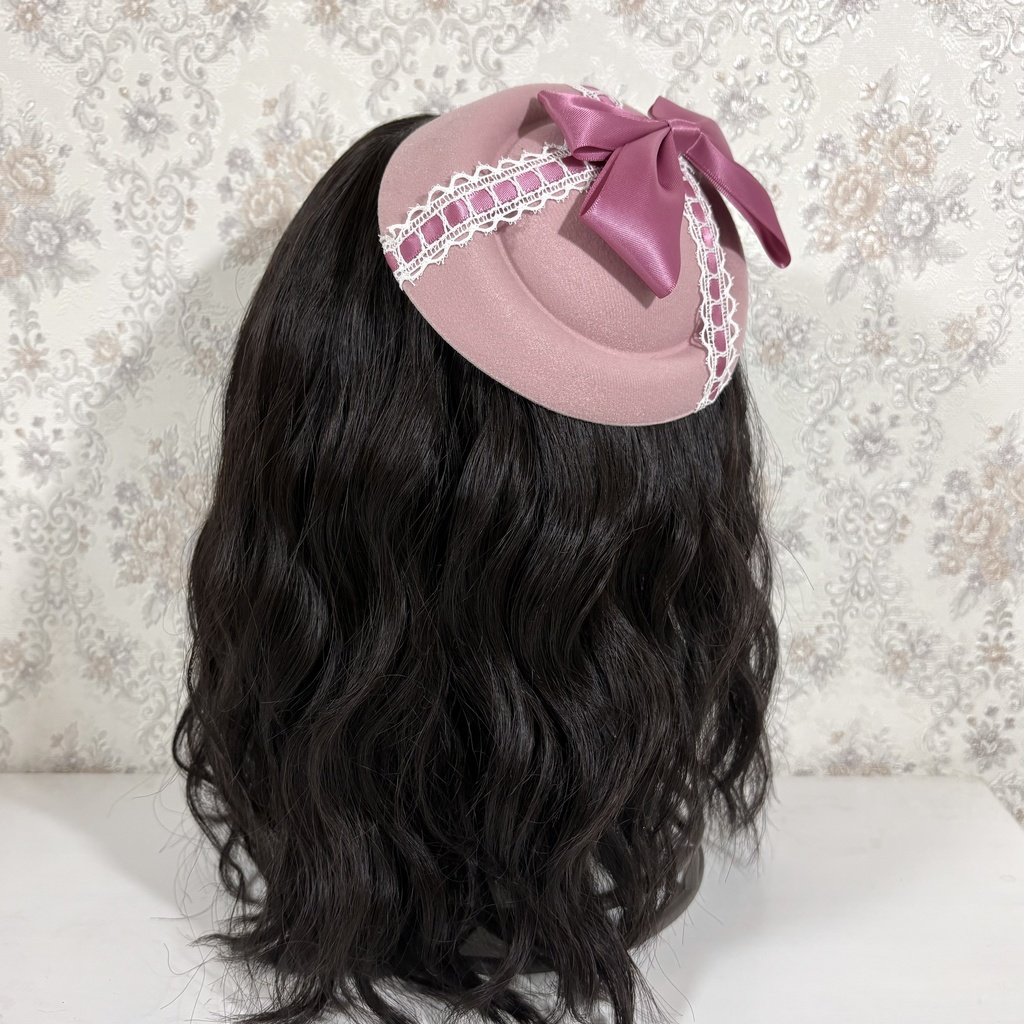 ダブルピンクカクテルハット(プレゼント)