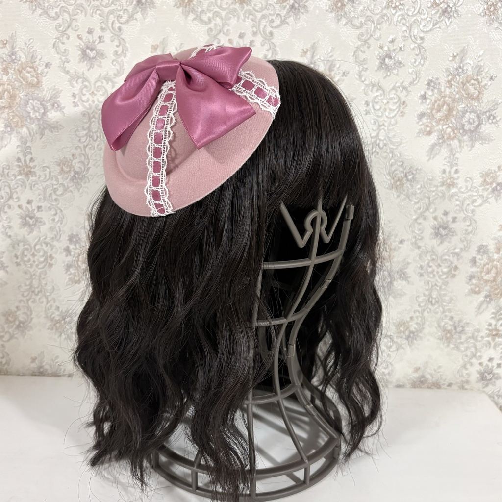 ダブルピンクカクテルハット(プレゼント)