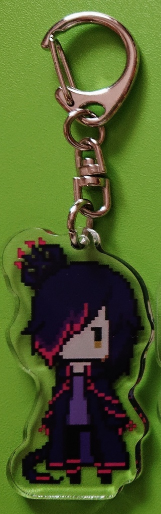 擬化身ドット絵アクキー 闇