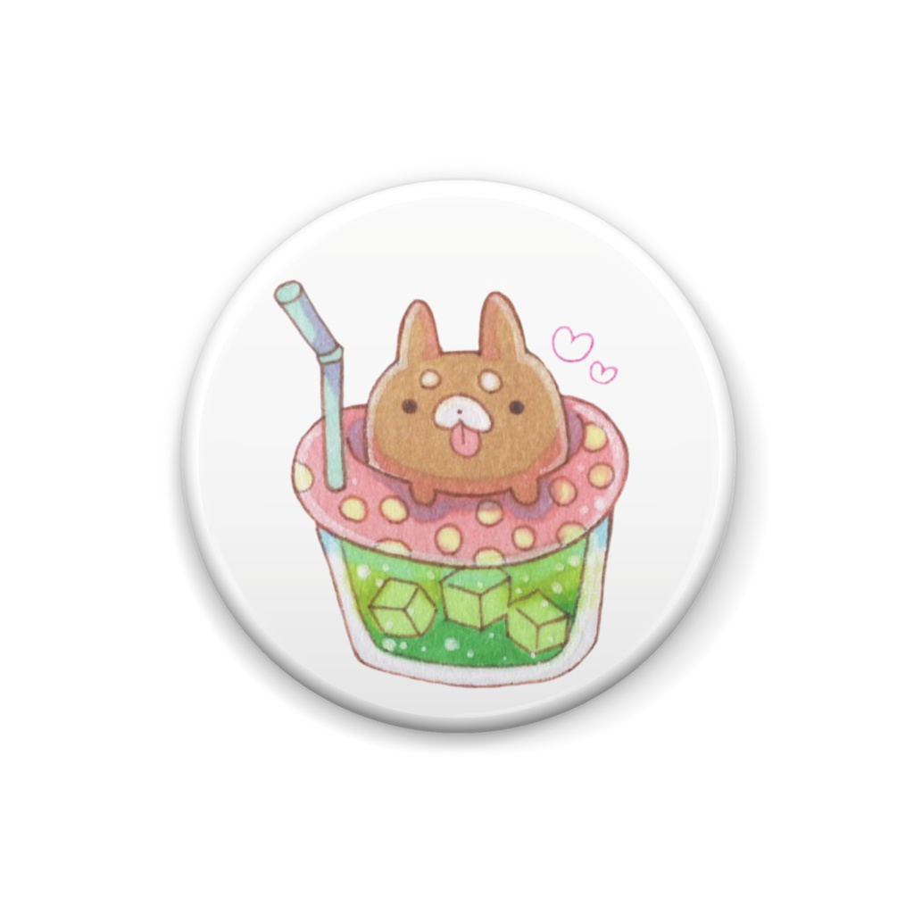アニマル缶バッチ