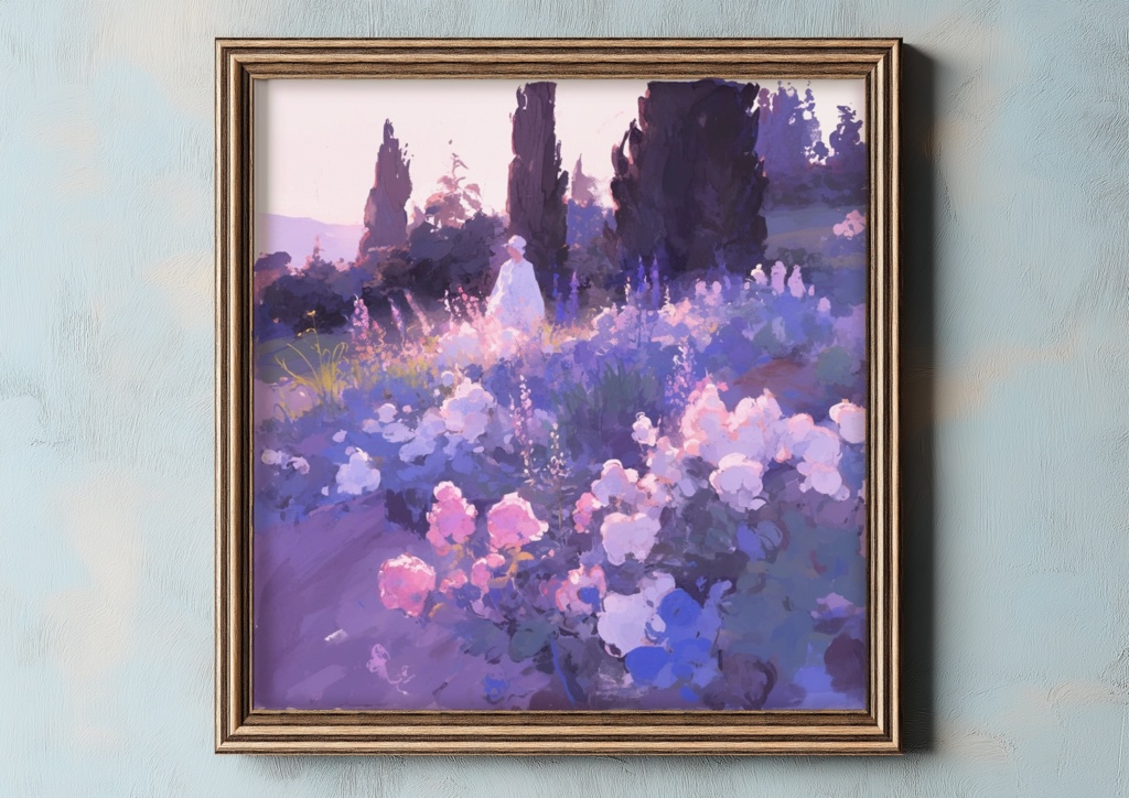 花々のささやきの中で