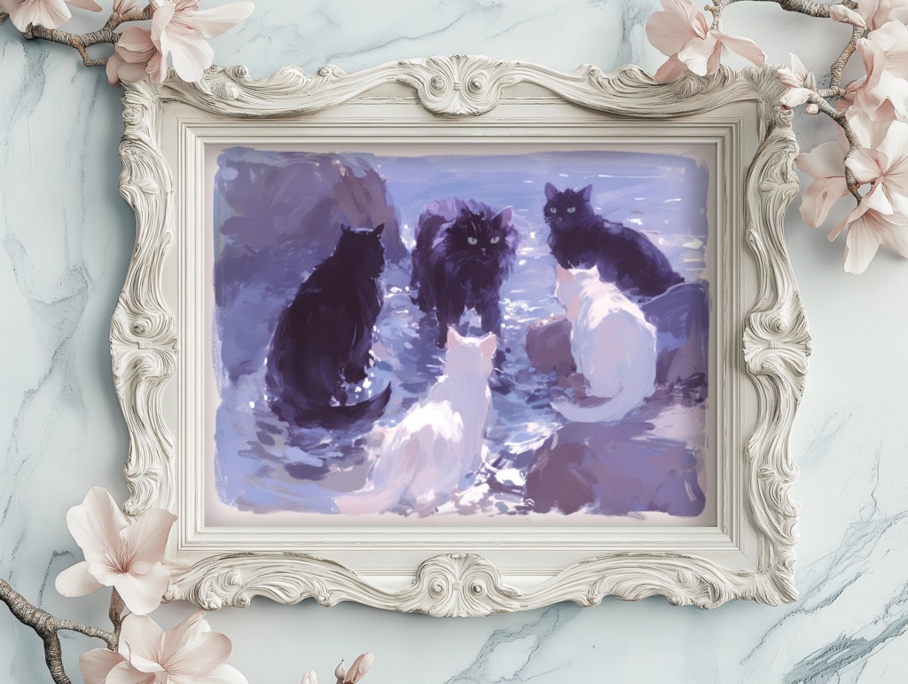 ぬれねこのひみつのあつまり