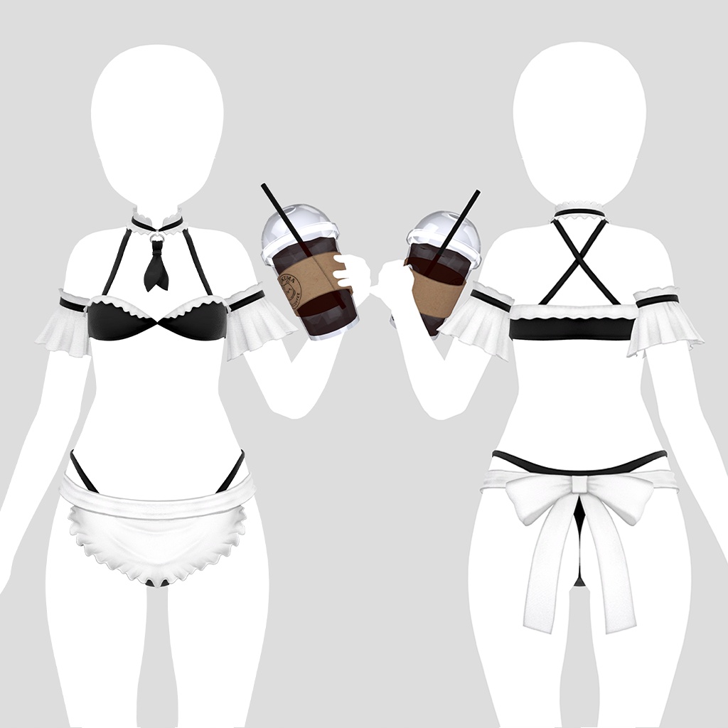 ✩˚ 。 Café Maid ICE 。˚✩ 【9 アバター対応】