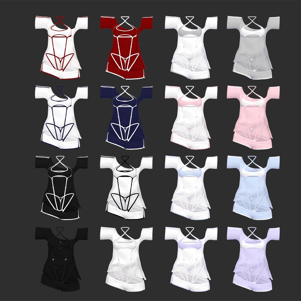 ✩˚ 。 Runner Drip 。˚✩ 【11 アバター対応】