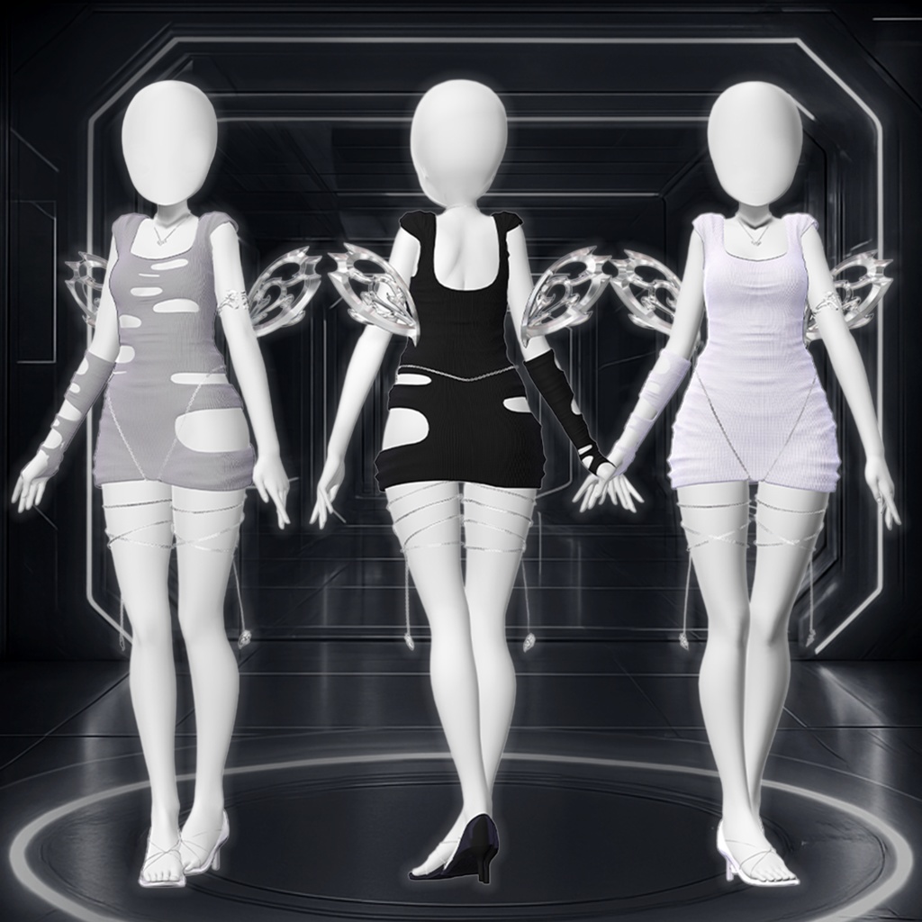 ✩˚ 。 Metallic Shard 。˚✩ 【13 アバター対応】