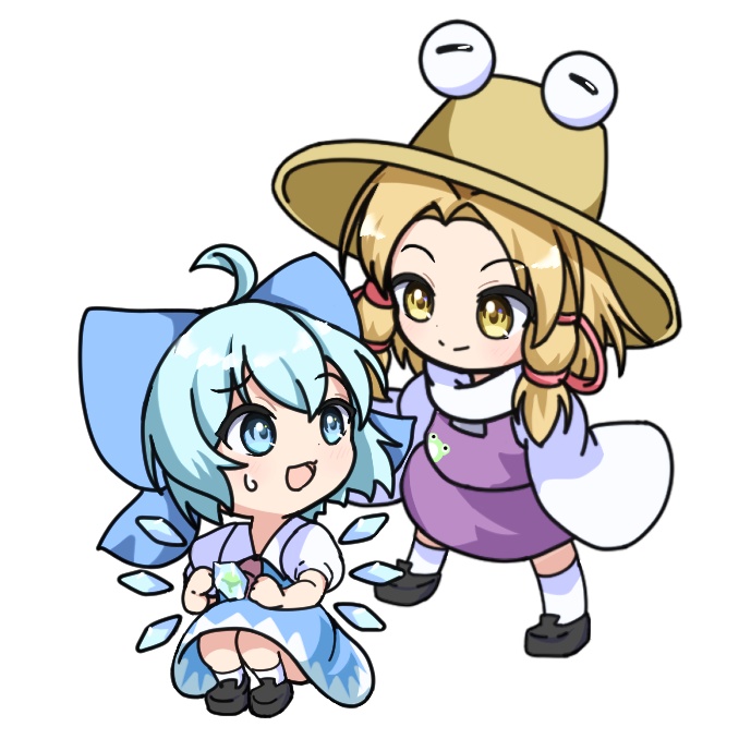 秋例11　アクキー諏訪子＆チルノ