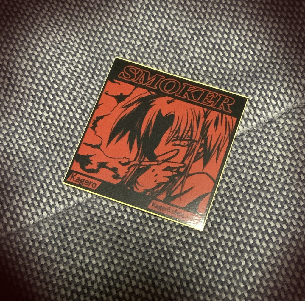 陽炎型耐水ステッカー