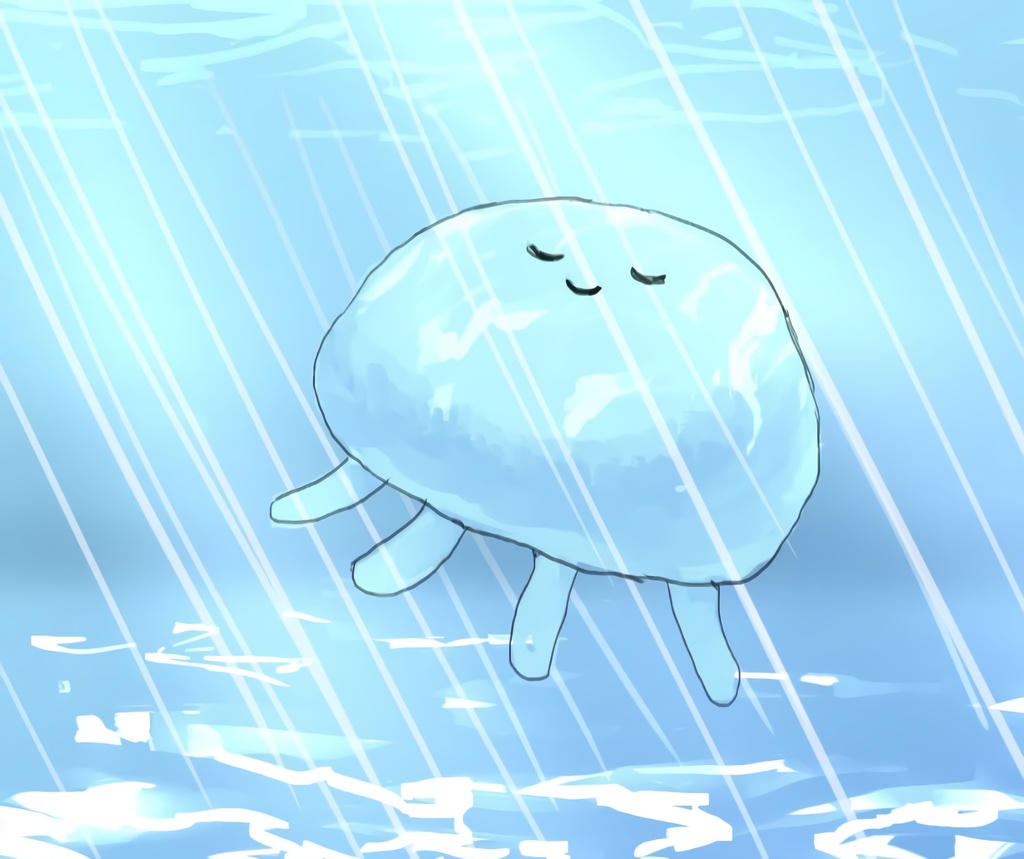 かわいいくらげ