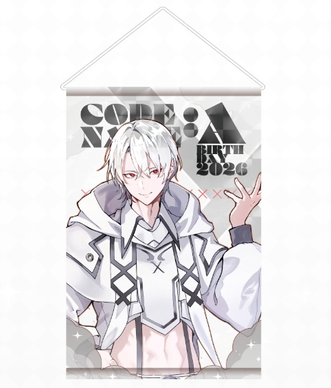 タペストリー【 code name : A 周年グッズ 】