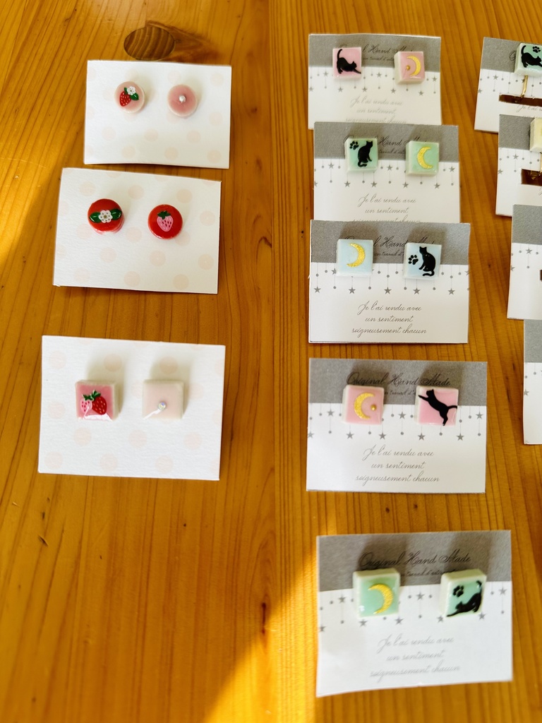 美濃焼イヤーアクセサリー