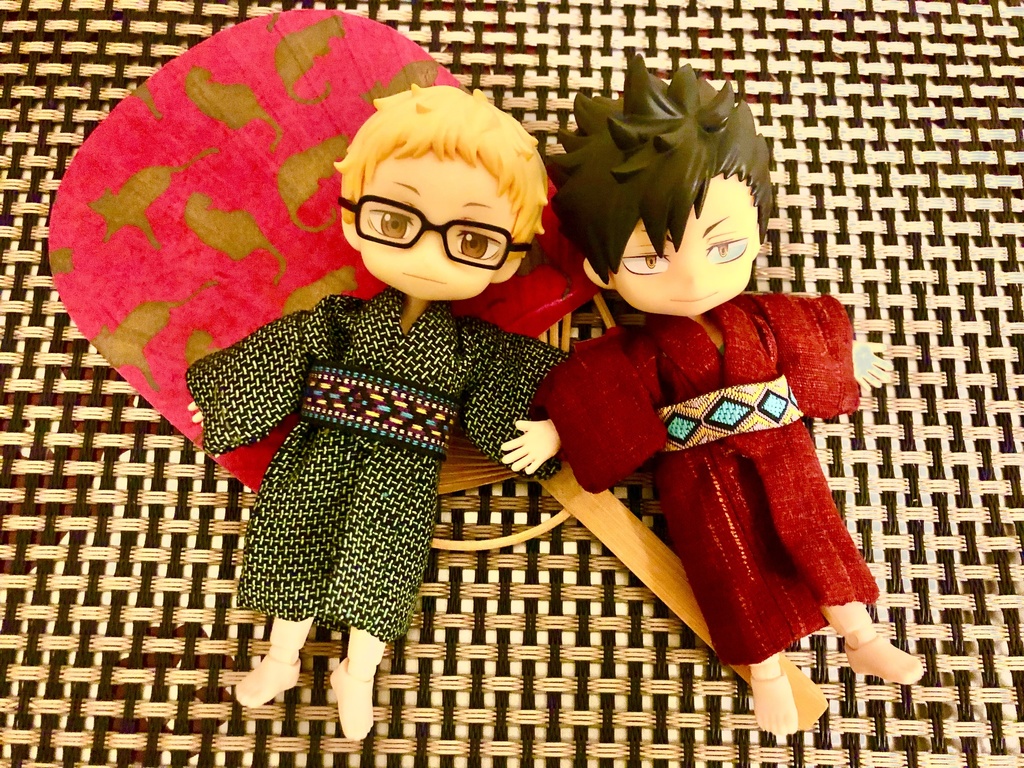 オビツ11サイズ 浴衣・帯セット