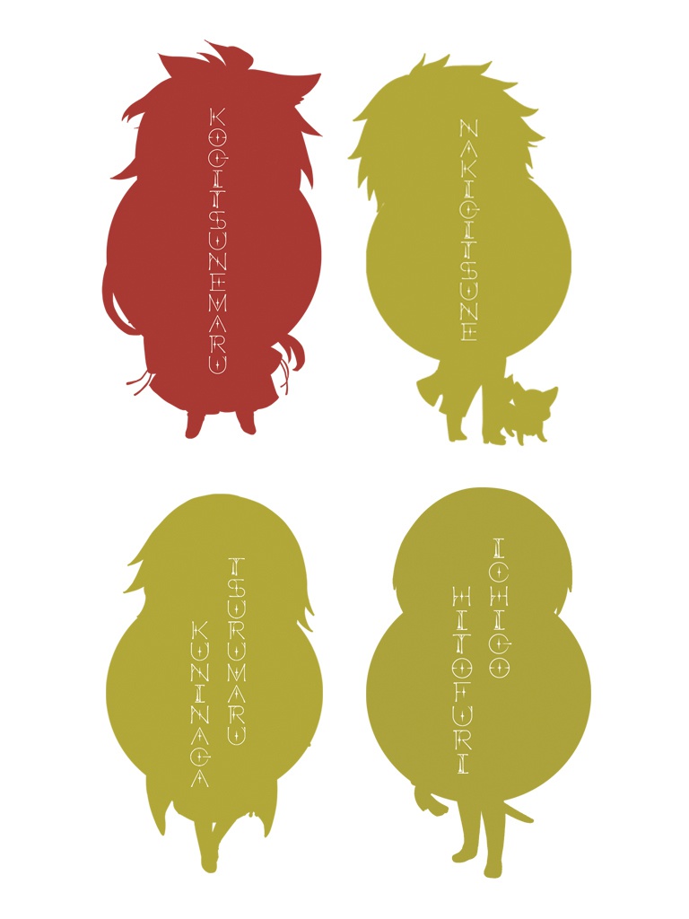 刀剣乱舞 アクリルキーホルダー