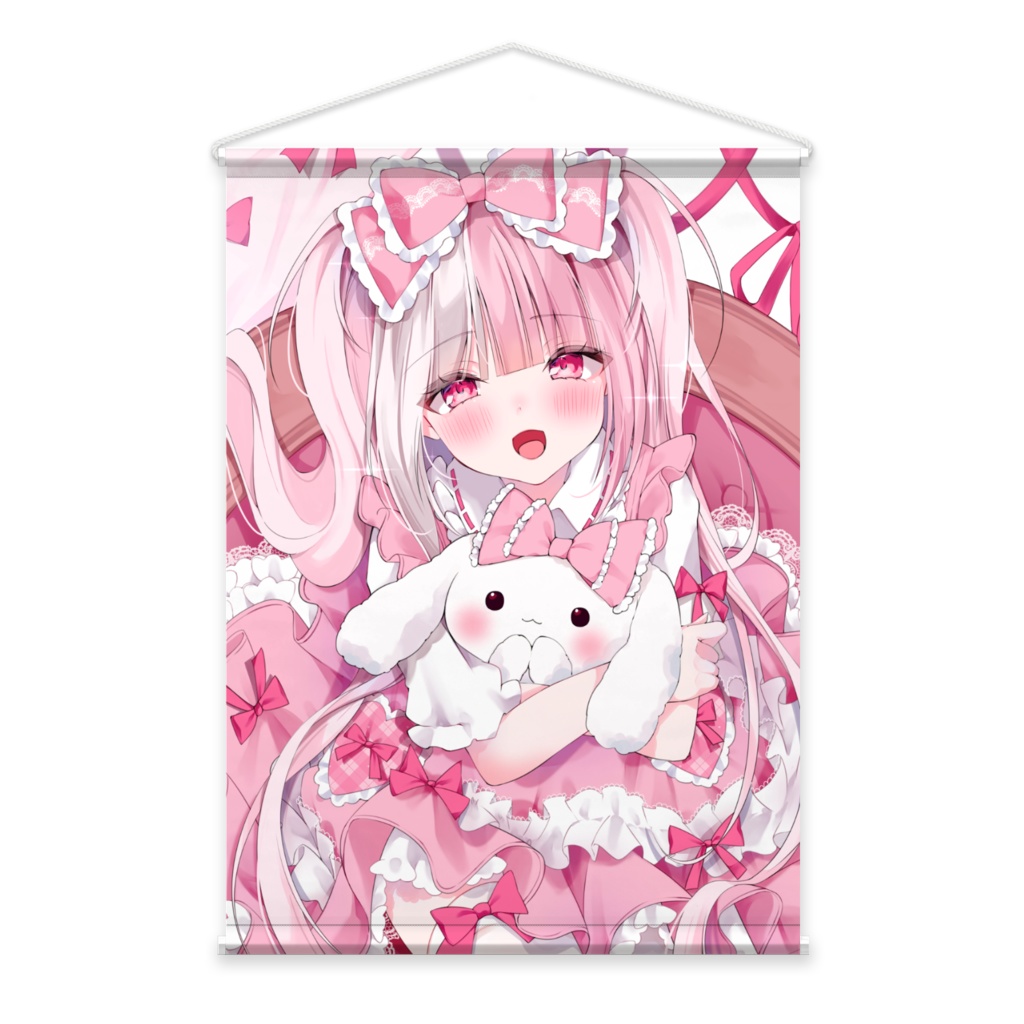 姫宮ここあ活動半年記念グッズ B2タペストリー