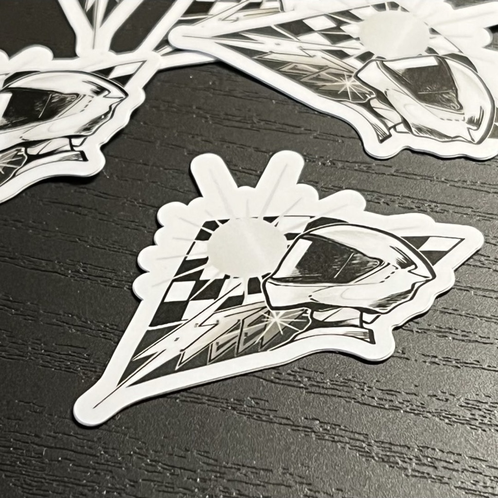 【耐候・耐水】ステッカー