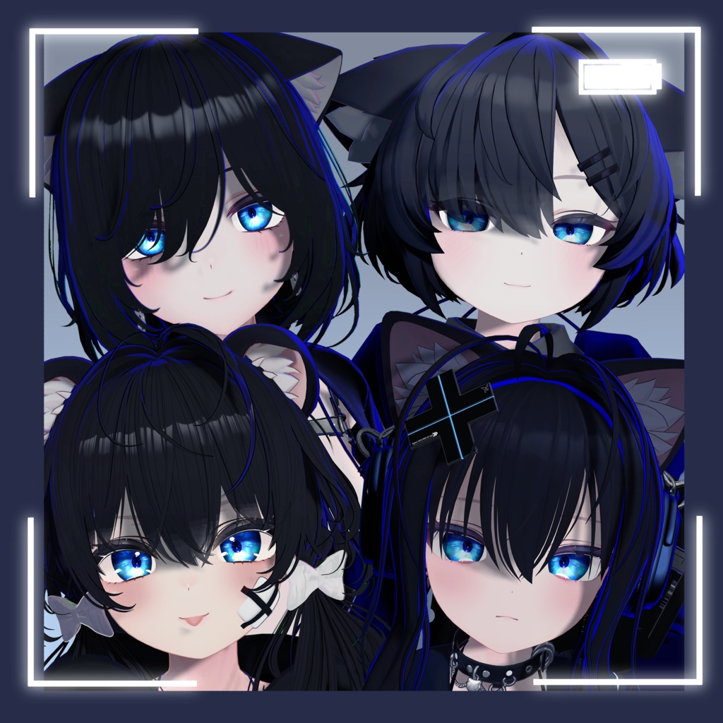 【6アバター対応】Real Eye Texture