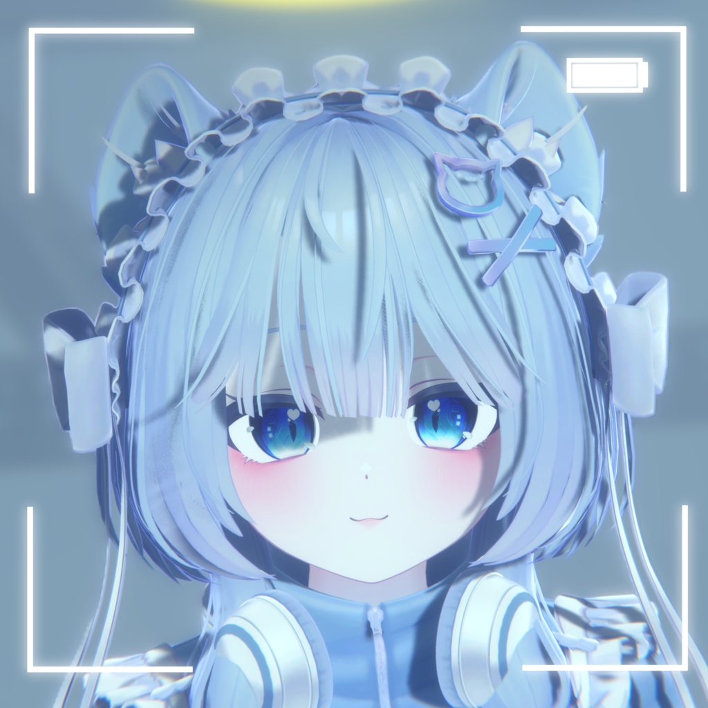 【18アバター対応】cyber cat eye texture