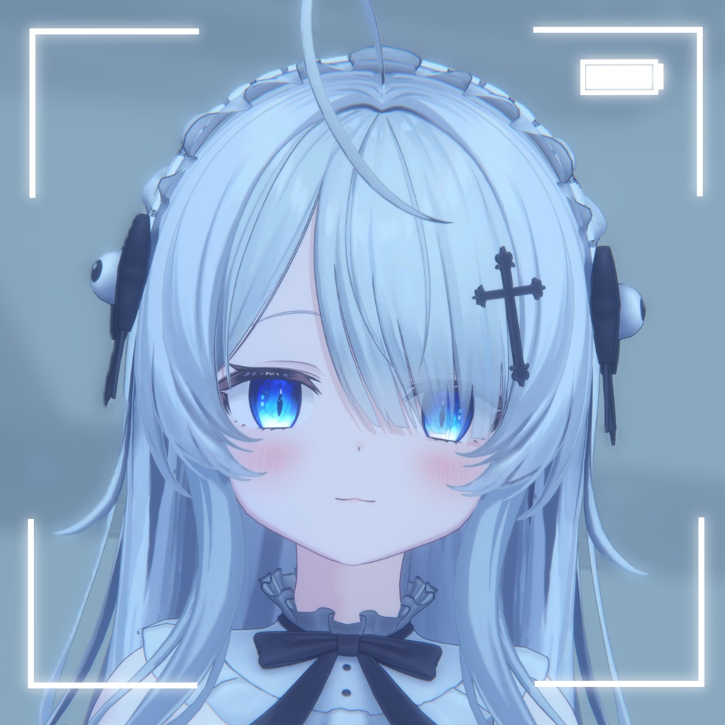 【21アバター対応】cyber cat eye texture