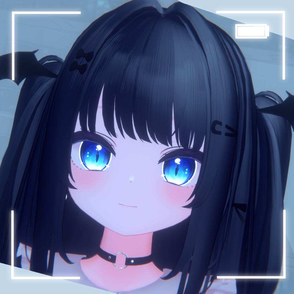 【18アバター対応】cyber cat eye texture