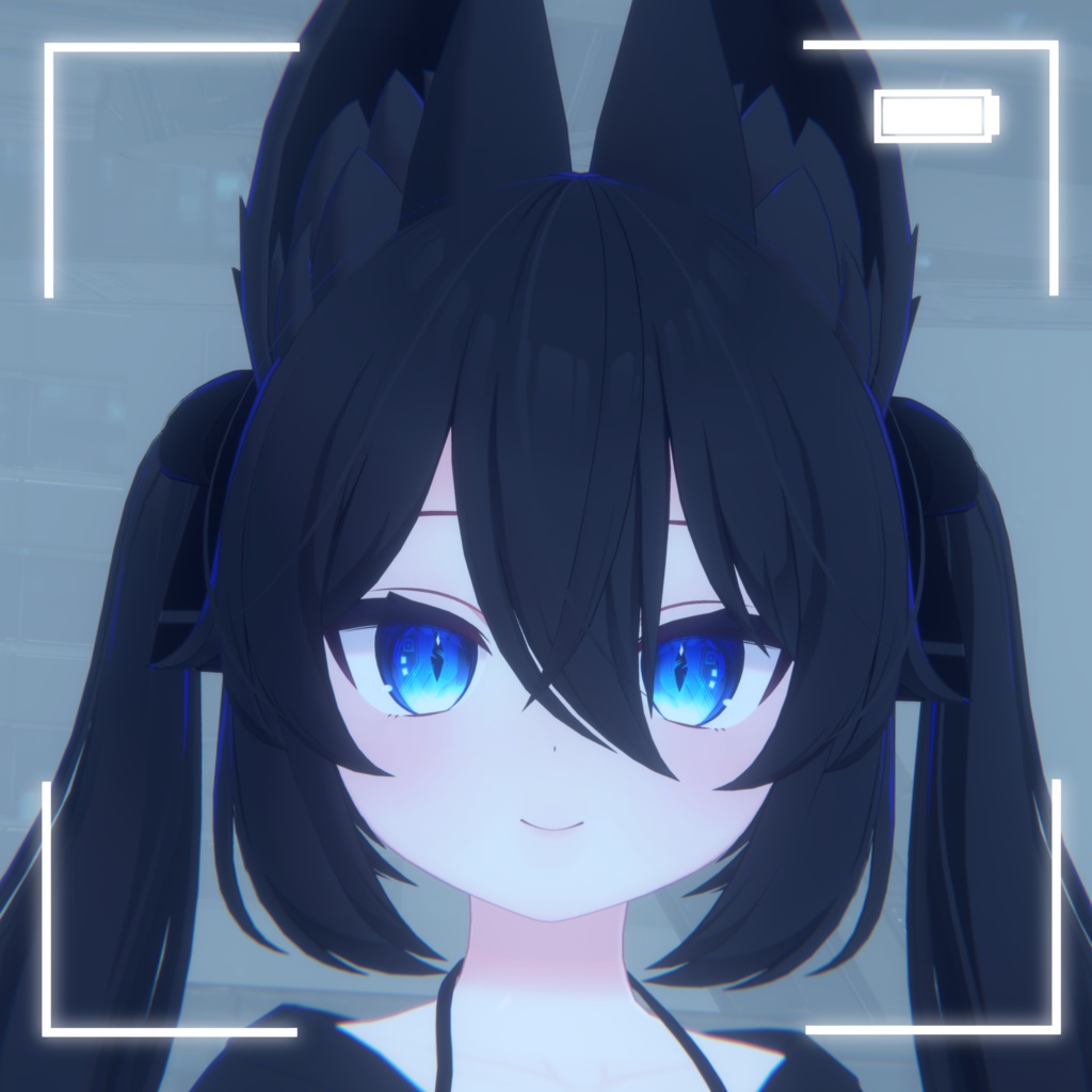 【18アバター対応】cyber cat eye texture