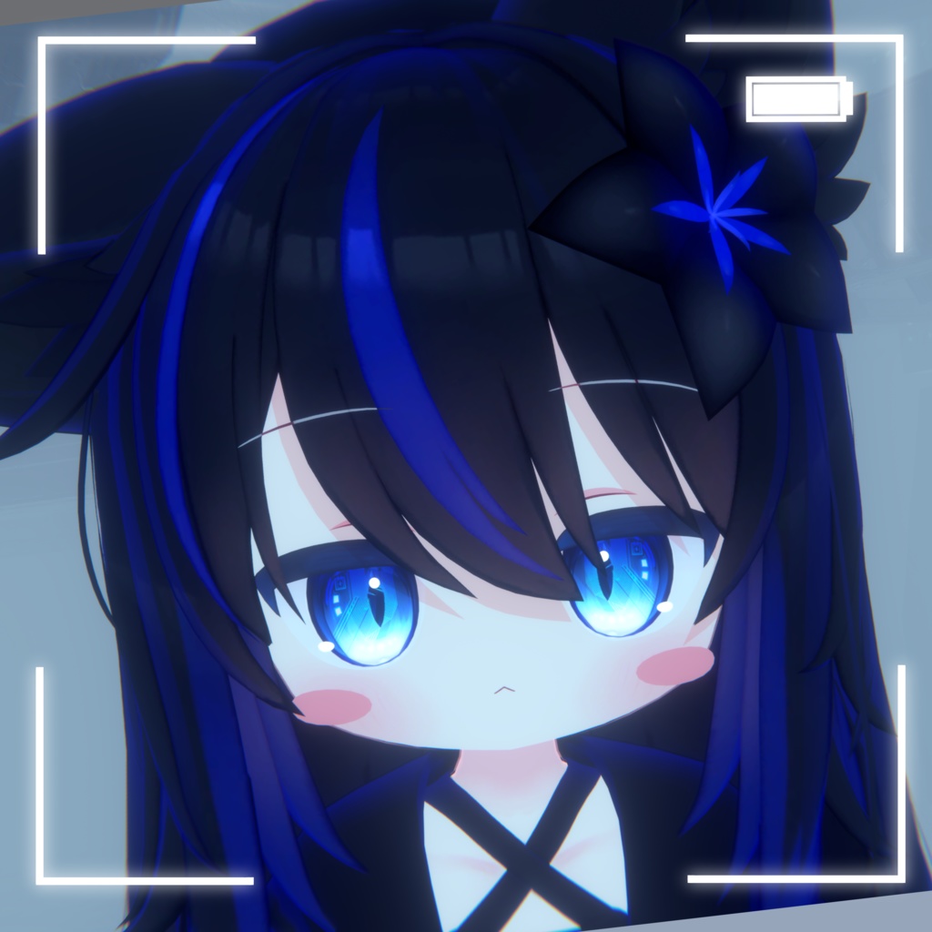 【18アバター対応】cyber cat eye texture