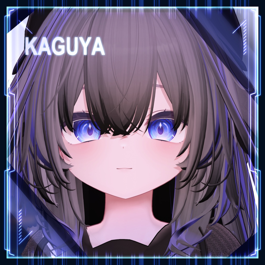 【26アバター対応】Cyber Reticle Eye texture