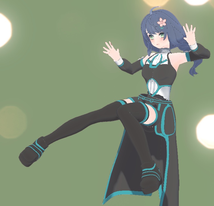 オリジナル3Dモデル 【Blue】