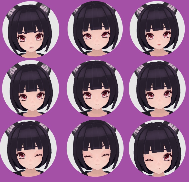 オリジナル3Dモデル 【Purple】