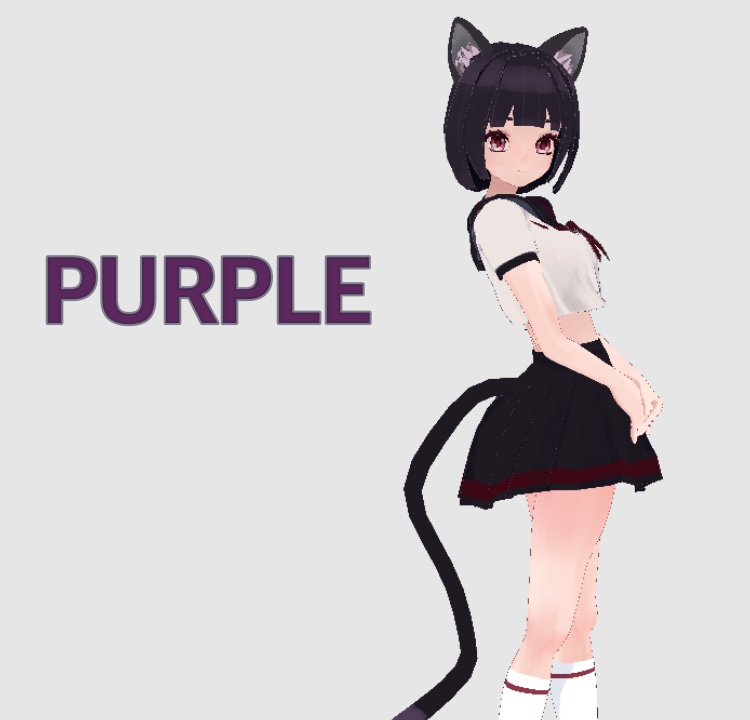 オリジナル3Dモデル 【Purple】 - AGSABE - 2/5