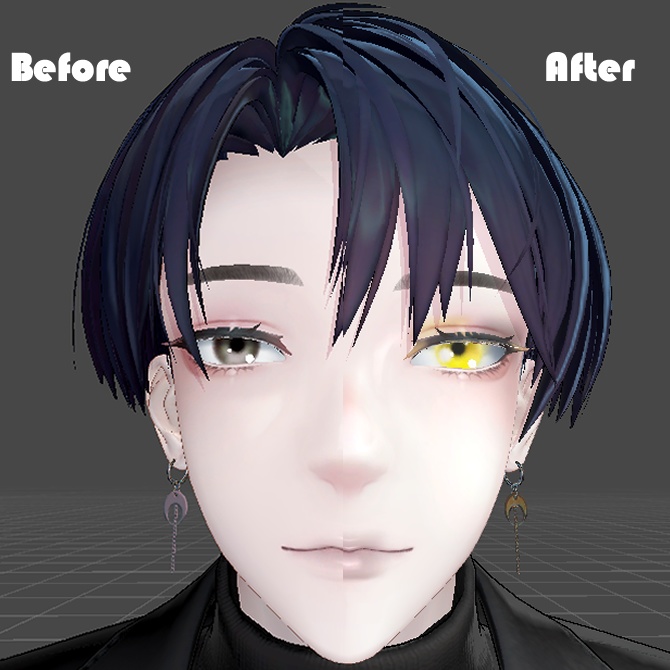 【夜邑専用】eye+make up texture【PNGデータ】