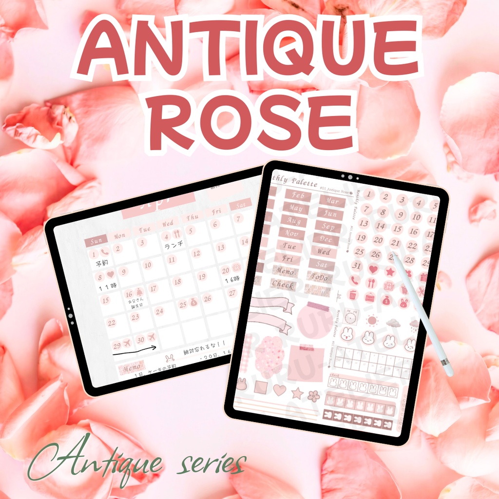 Monthly Palette ～ Antique Rose～