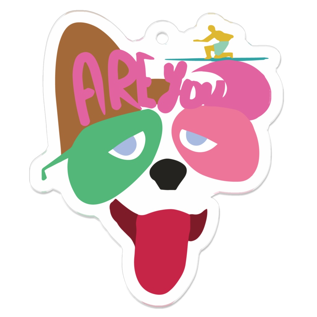 『Are You Surfing ?』 オリジナルキーチェーン~アイン~