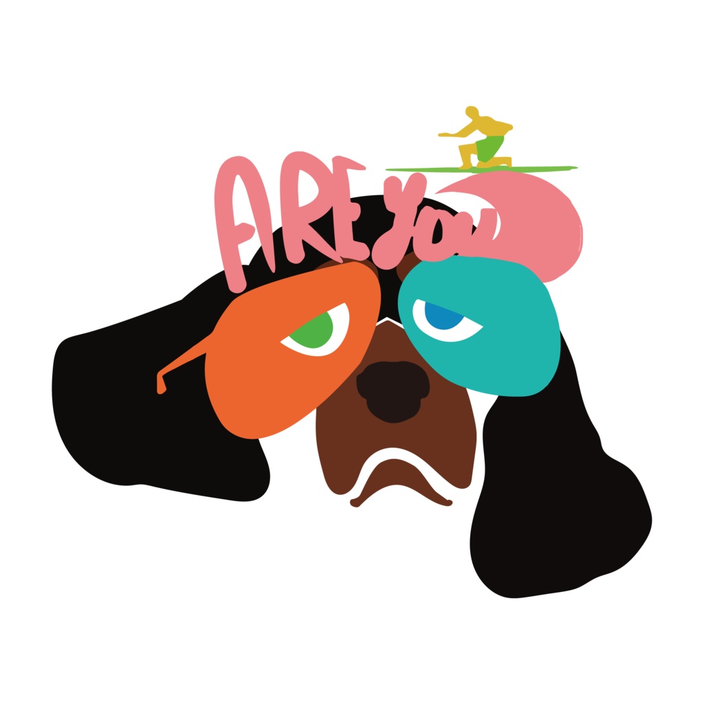 『Are You Surfing ?』 オリジナルキーチェーン~リン~