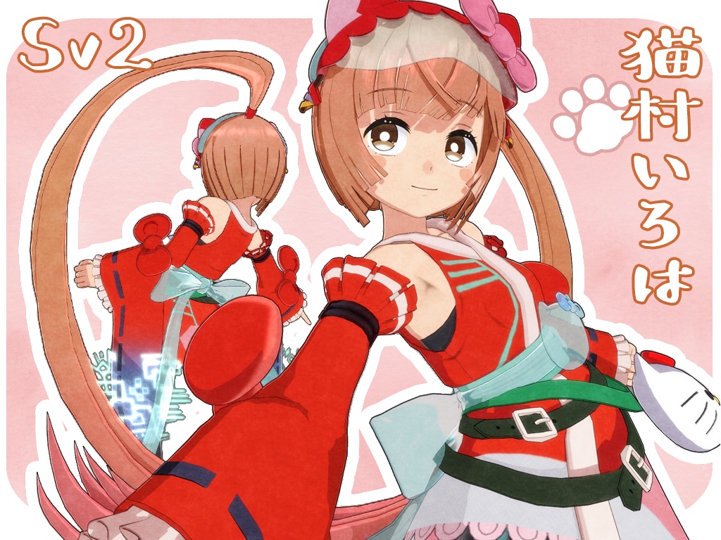 ◆MMD用モデルデータ 猫村いろは