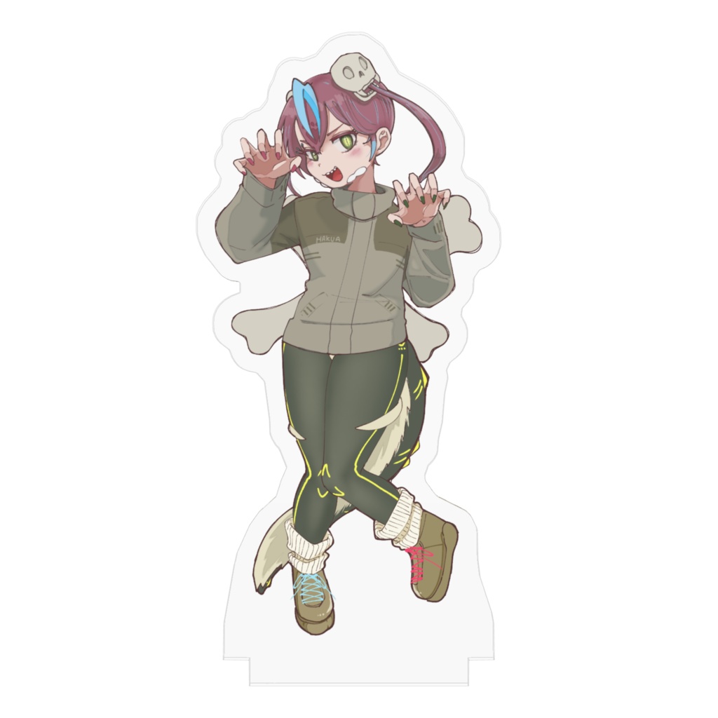 白亜ディラスタンドアクキー