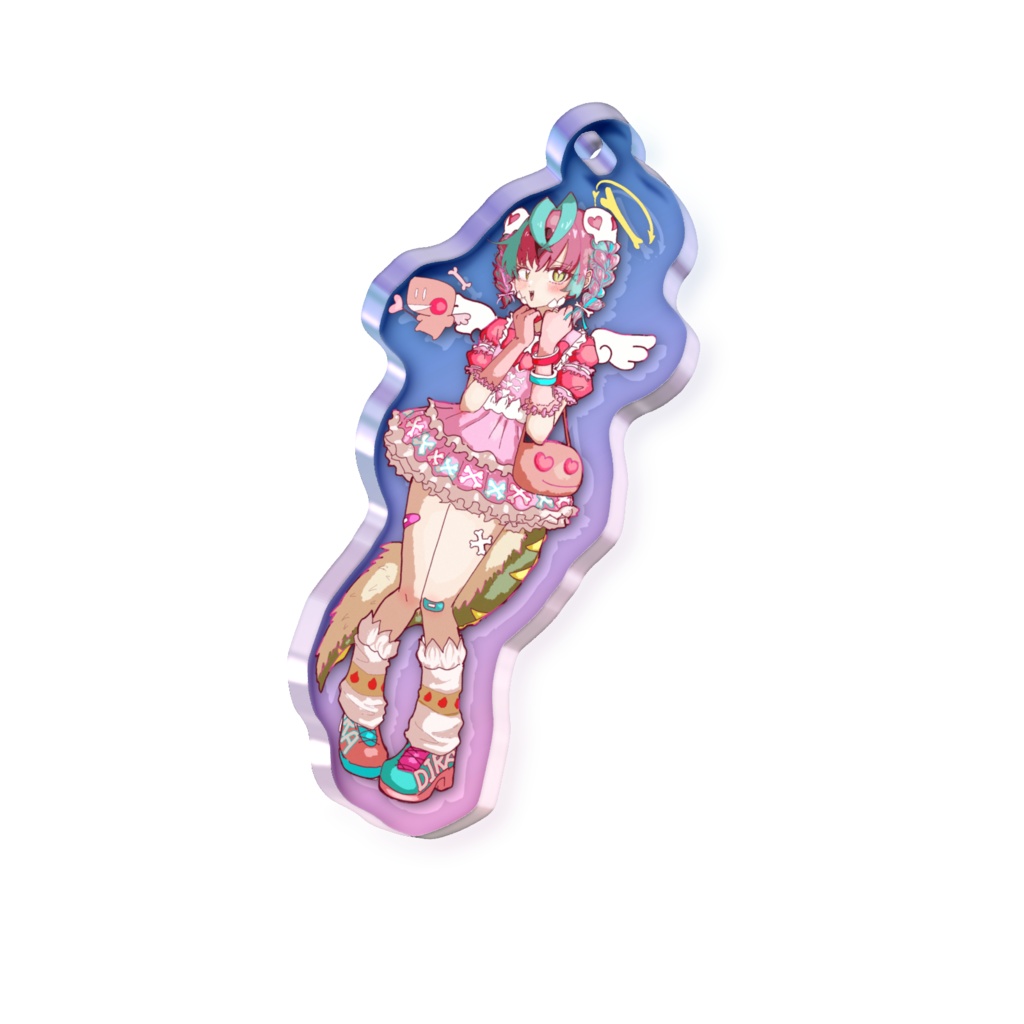 ひとづまけいさんぷはくあディラオーロラアクキー